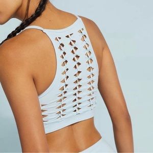 Free people high neck tank/bra